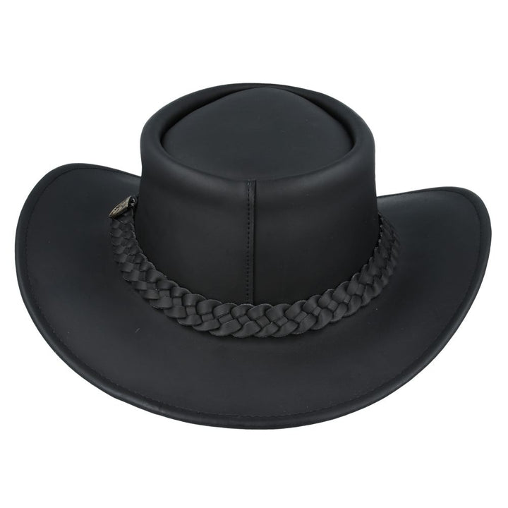Bullantic - Real Leather Gladwin Bond Australian Style Buffalo Cowboy Hat
