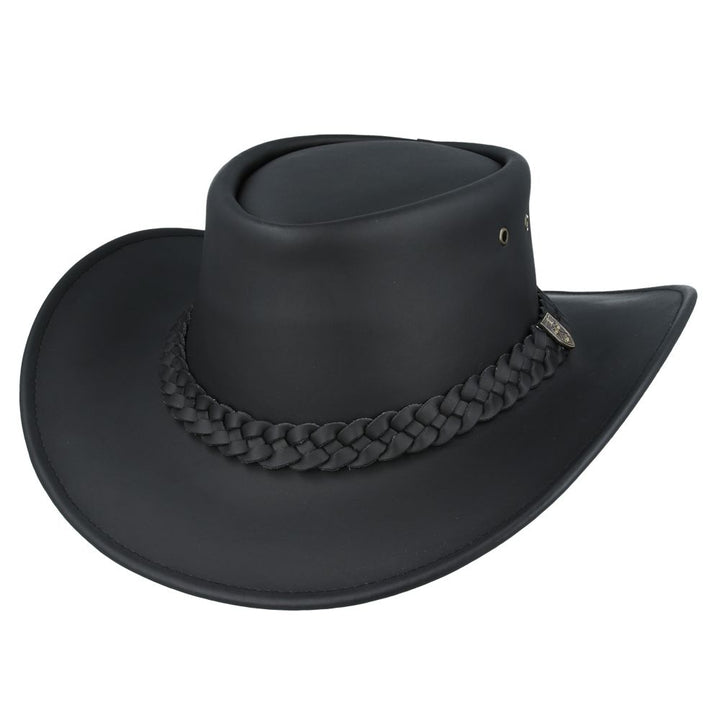 Bullantic - Real Leather Gladwin Bond Australian Style Buffalo Cowboy Hat