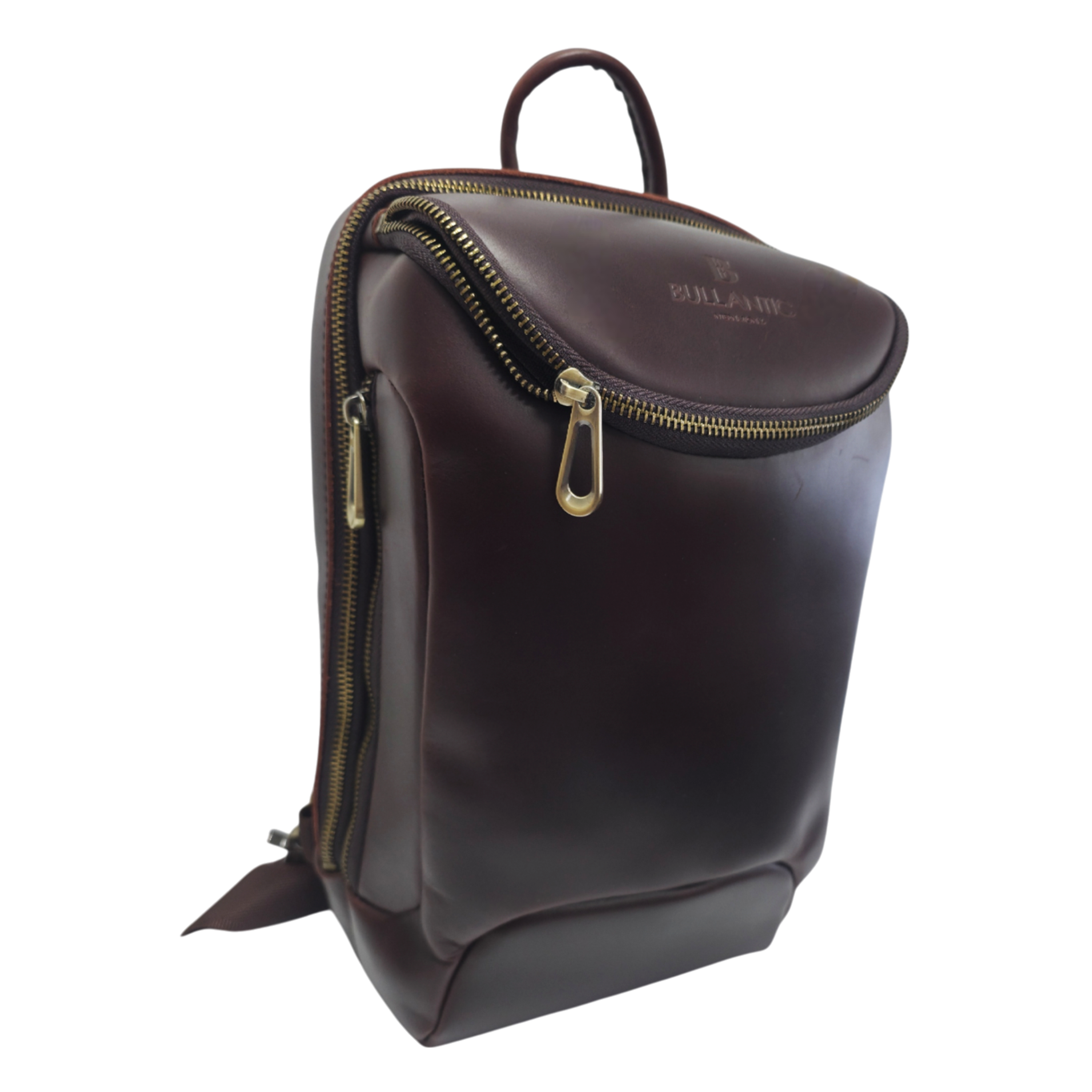 Leather Chest Bag for Men, Cowhide Crossbody with Large Capacity for 11" Tablet, Outdoor Sports Shoulder Bag