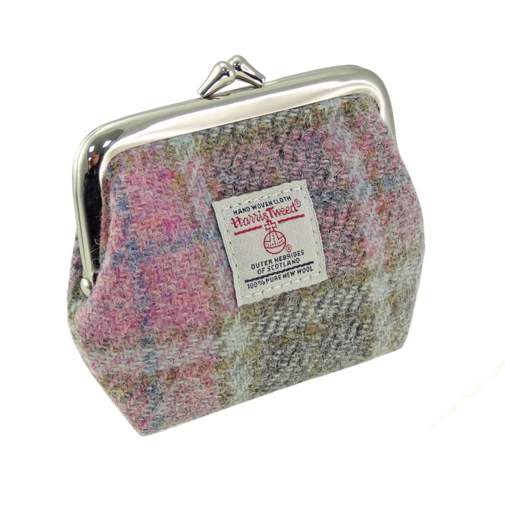 Glen Appin Eigg Small Clasp Coin Purse Soft Pink Buchanan