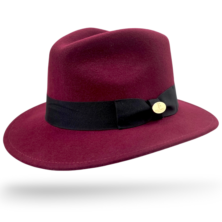 Bullantic Wool Felt Crushable Fedora Hat