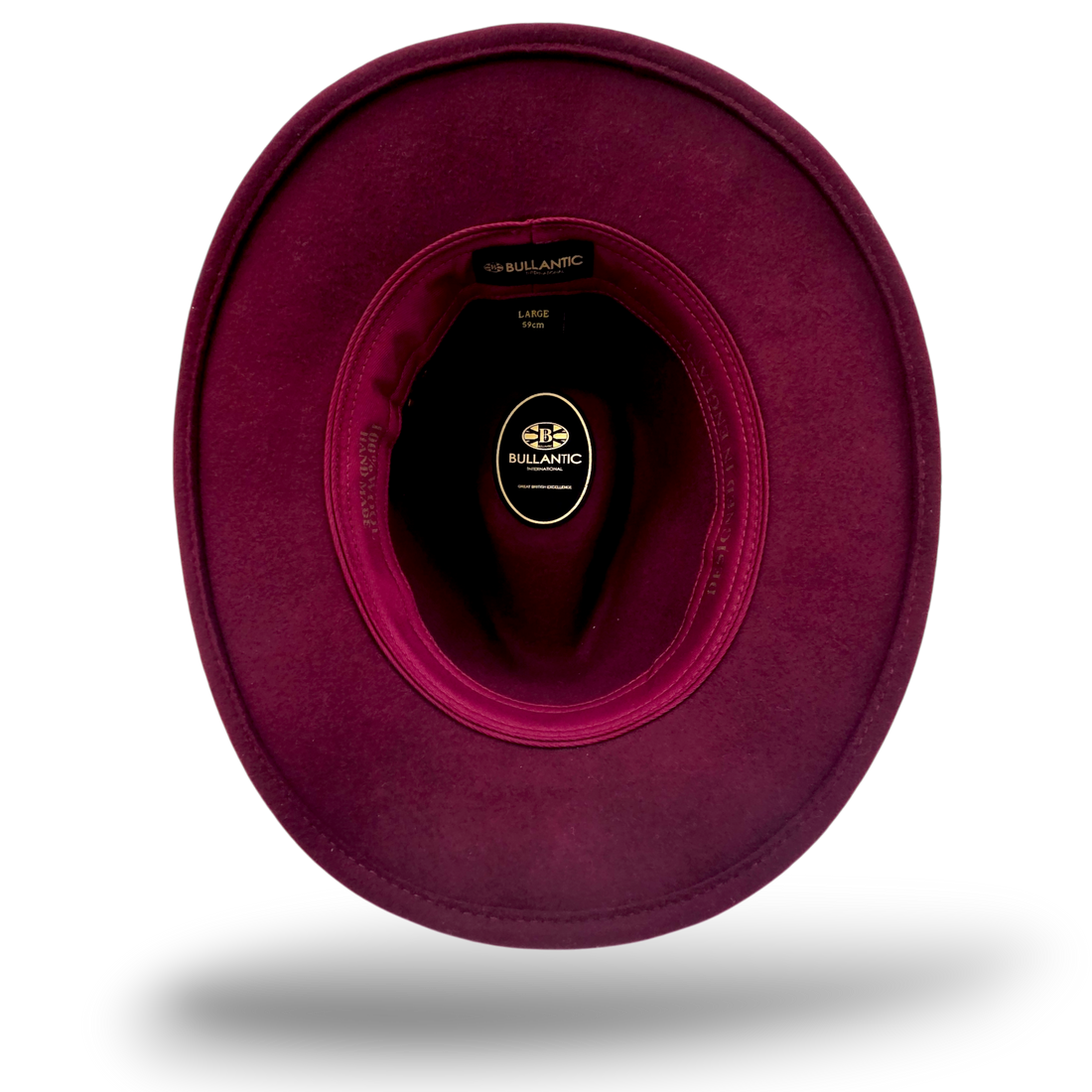 Bullantic Wool Felt Crushable Fedora Hat