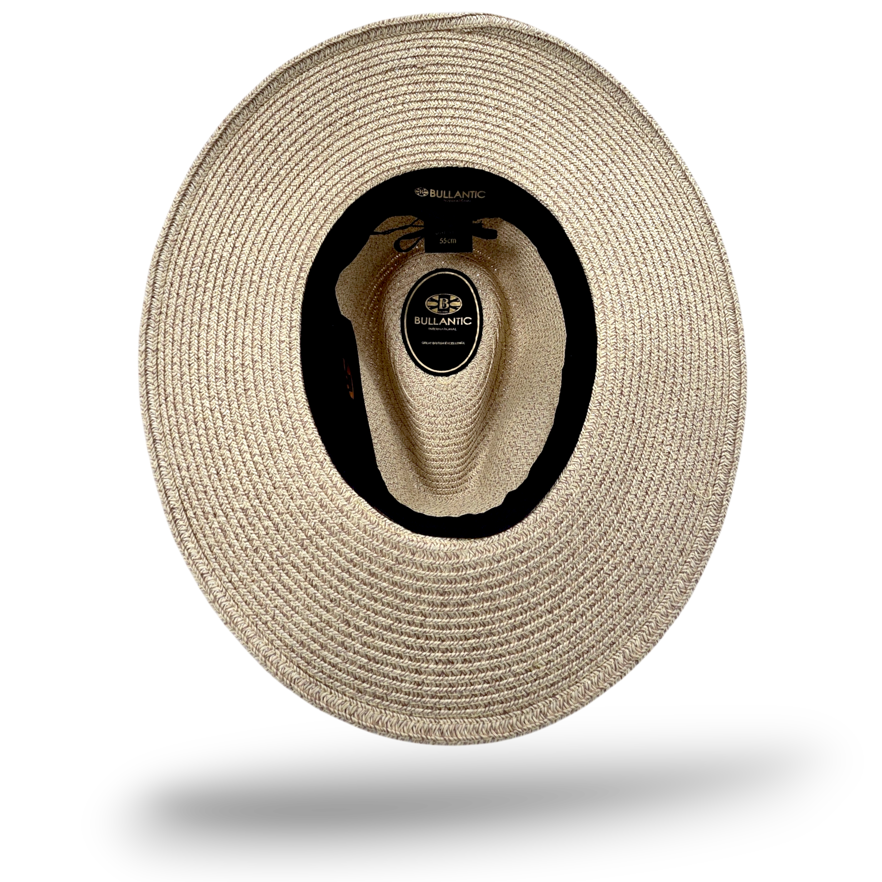 Summer Fedora Designed Wide Brim & Low Crown - Stone