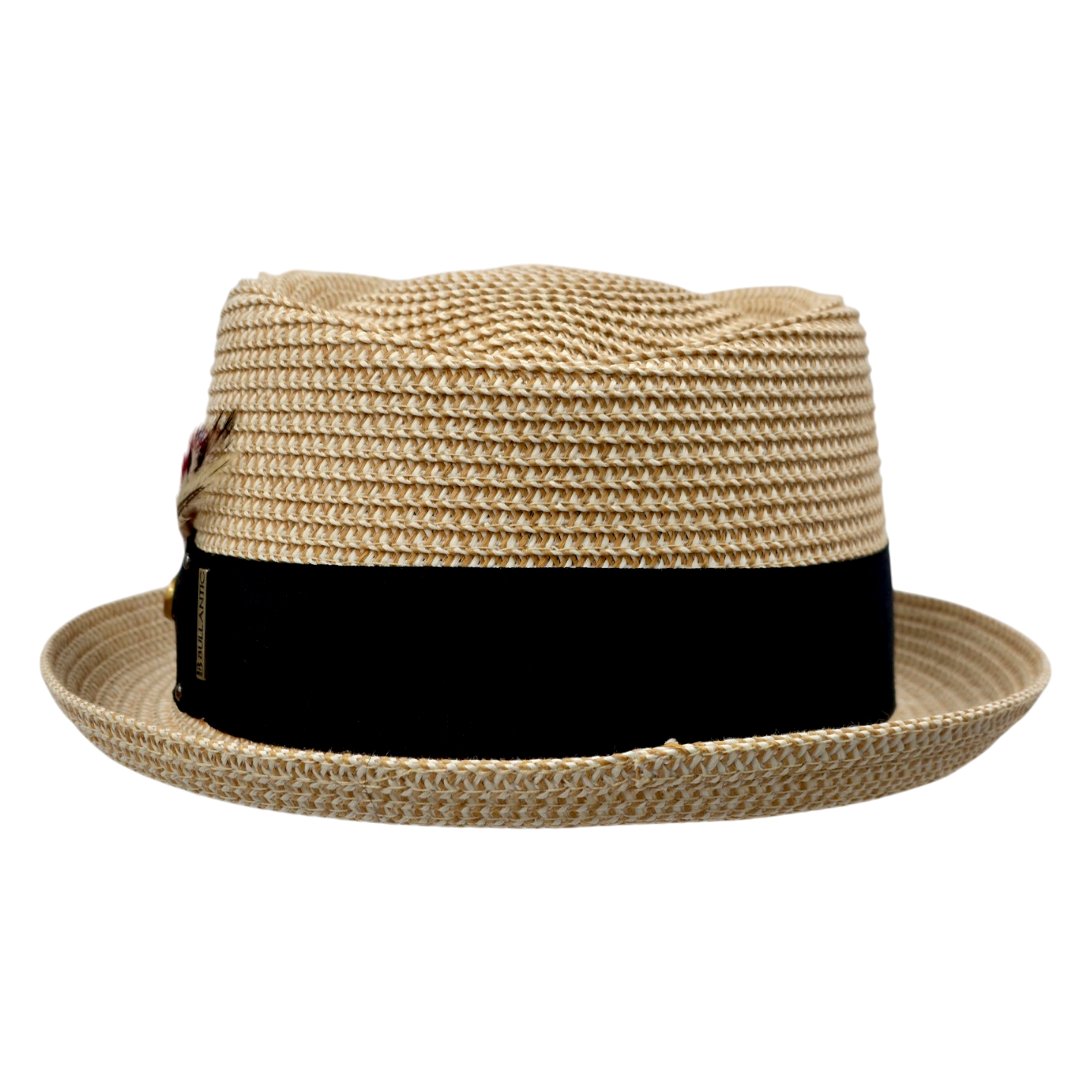 Bullantic Paper Straw Diamond Crown Hat