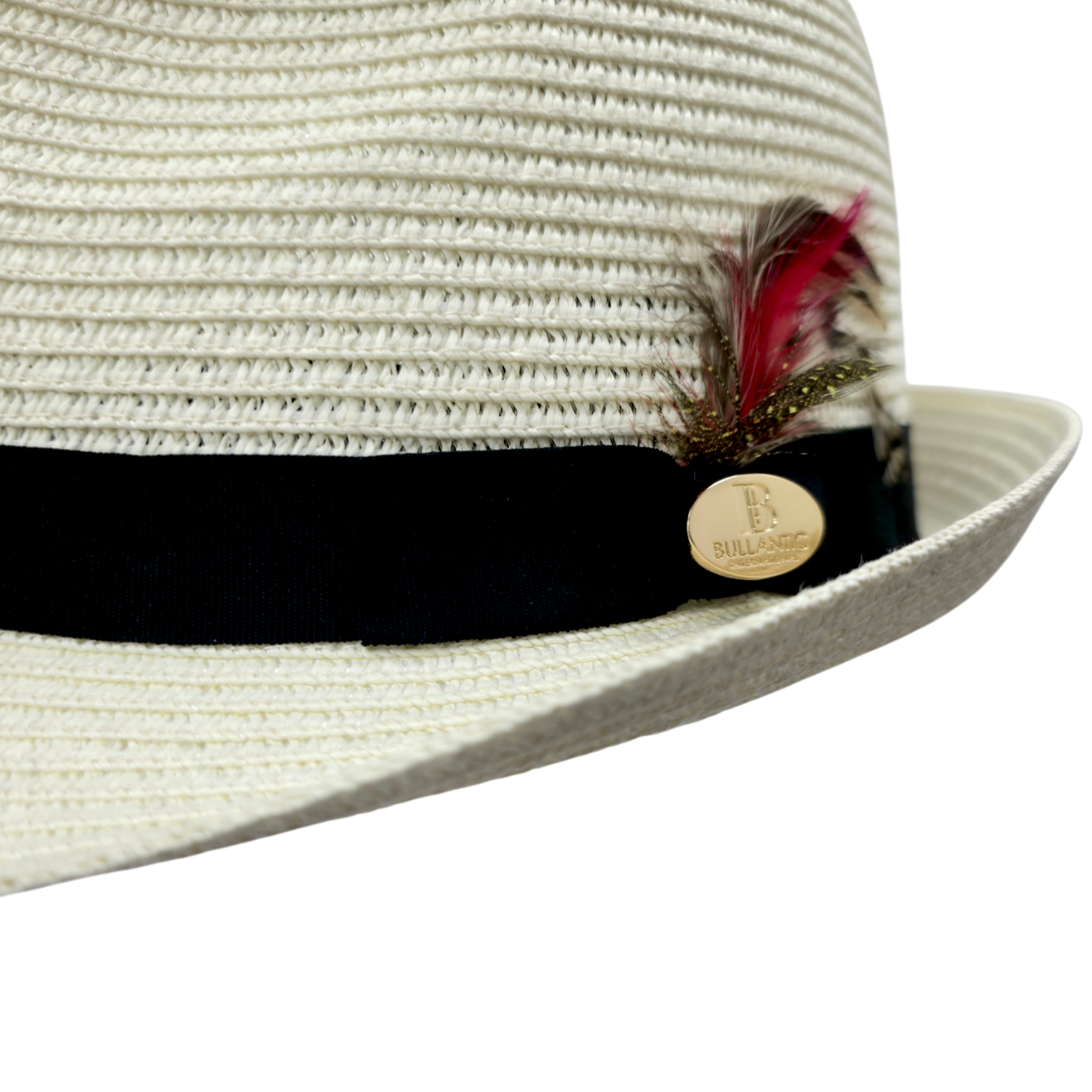 Summer Paper Straw Trilby Hat