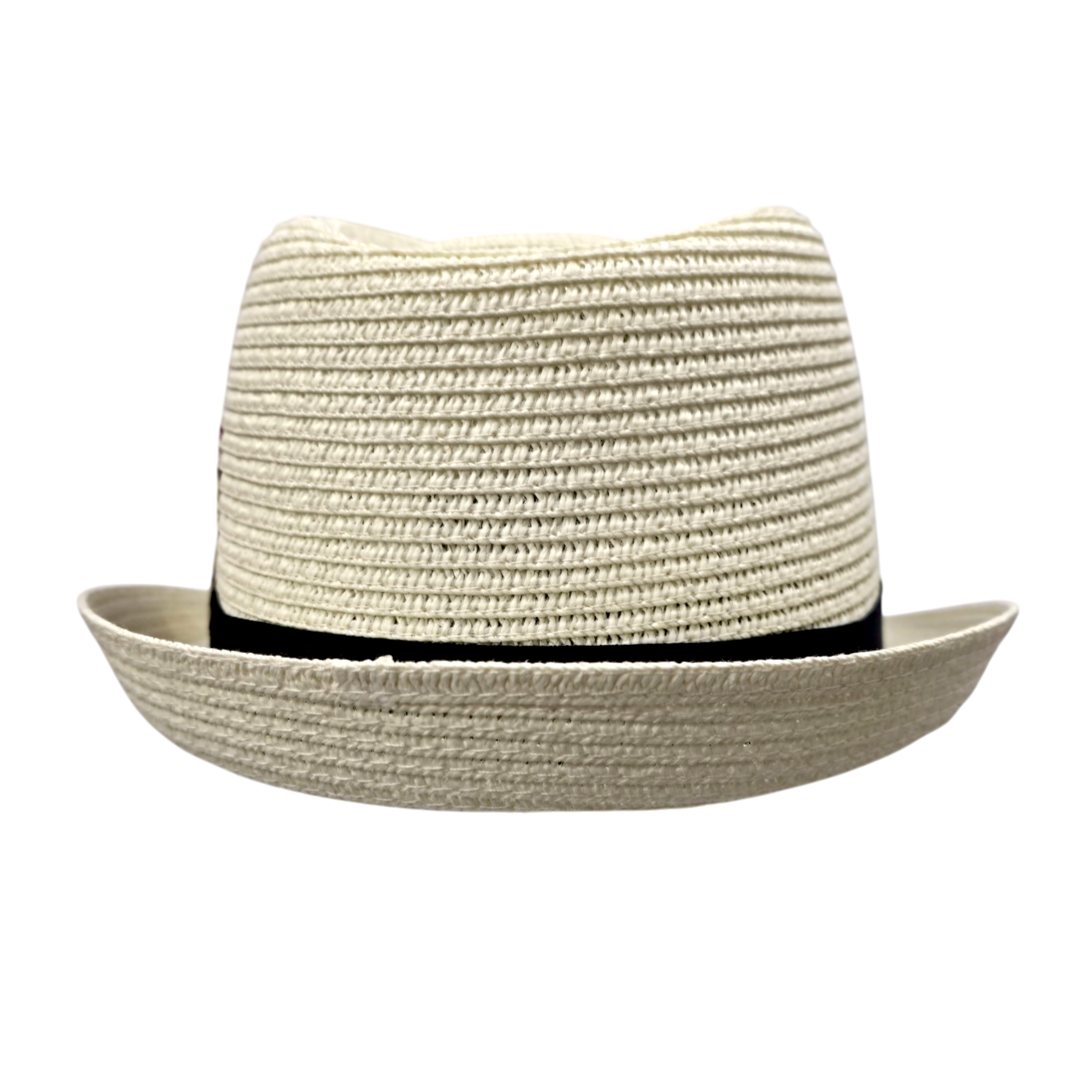 Summer Paper Straw Trilby Hat