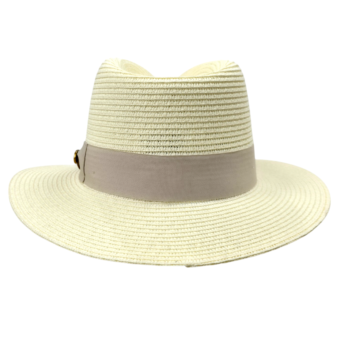 Bullantic Maz Straw Fedora Hat With Band