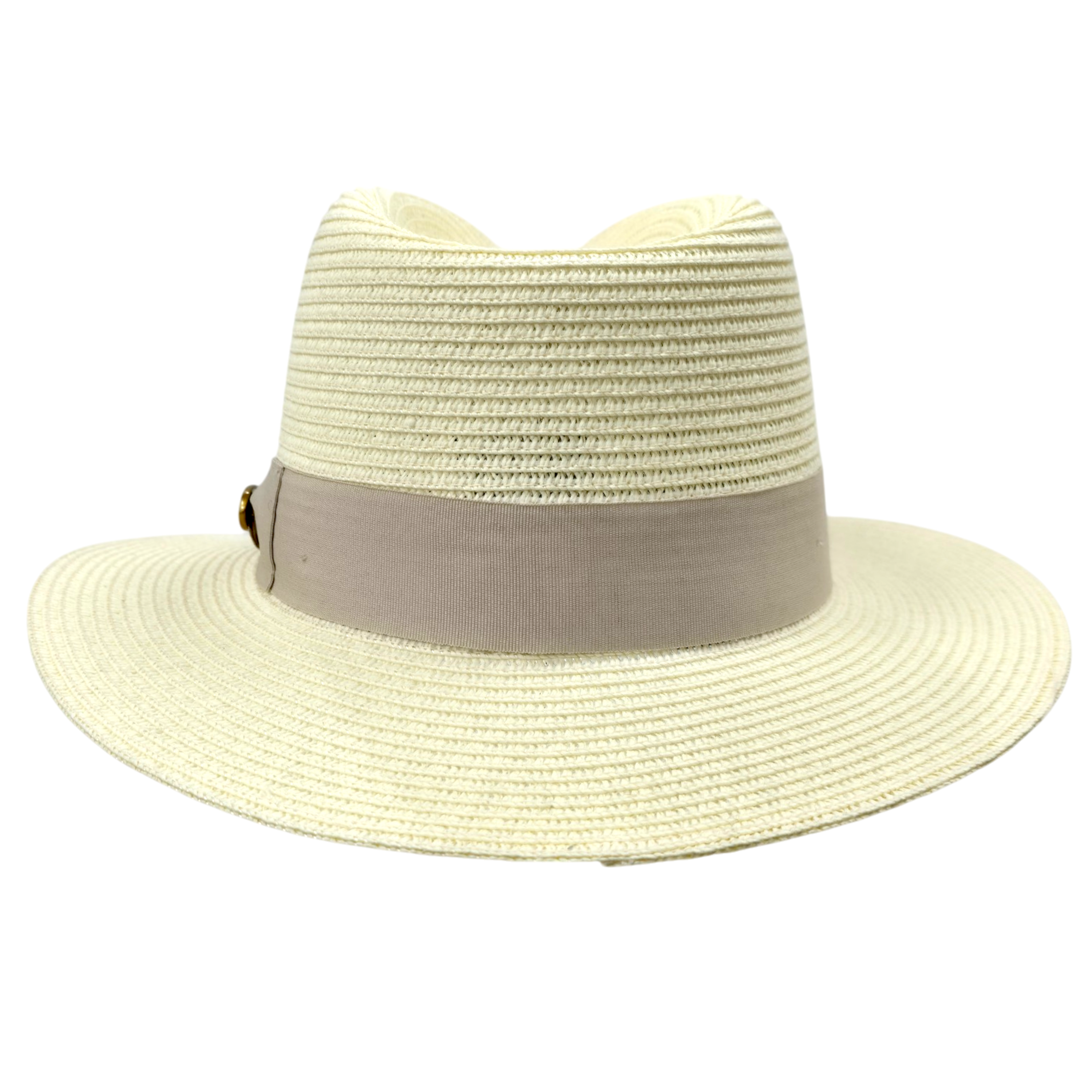Bullantic Maz Straw Fedora Hat With Band