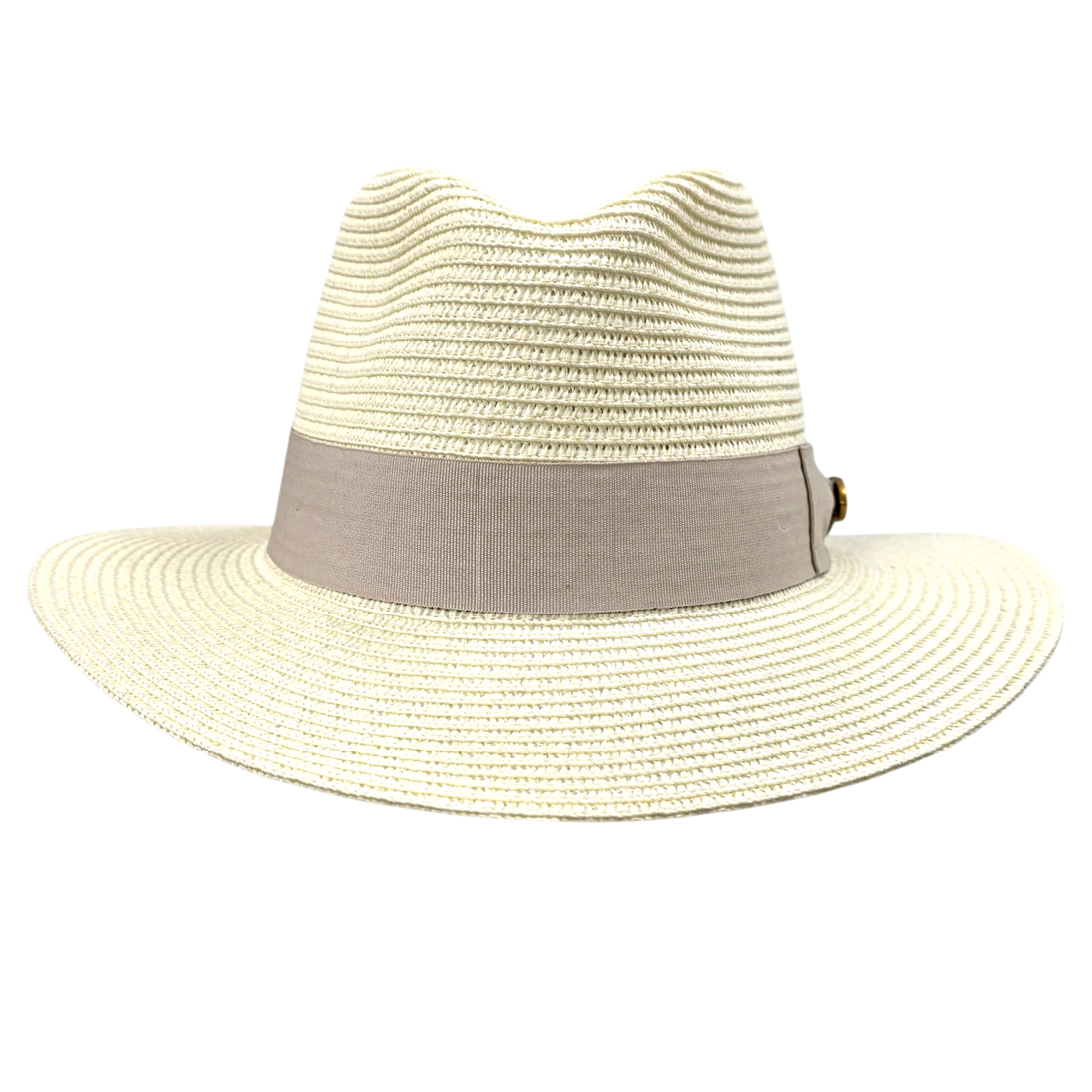 Bullantic Maz Straw Fedora Hat With Band