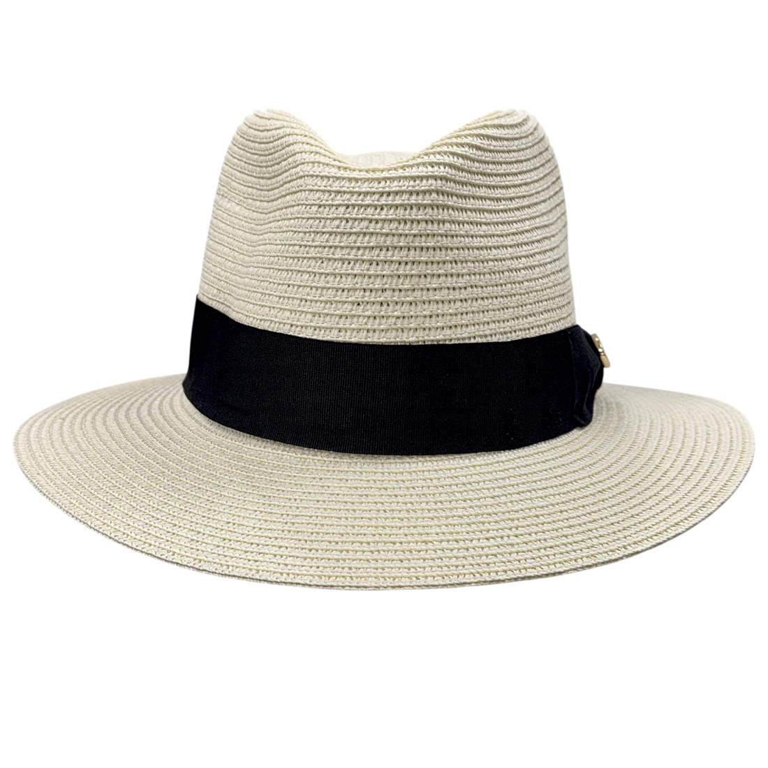 Bullantic Maz Straw Fedora Hat With Band