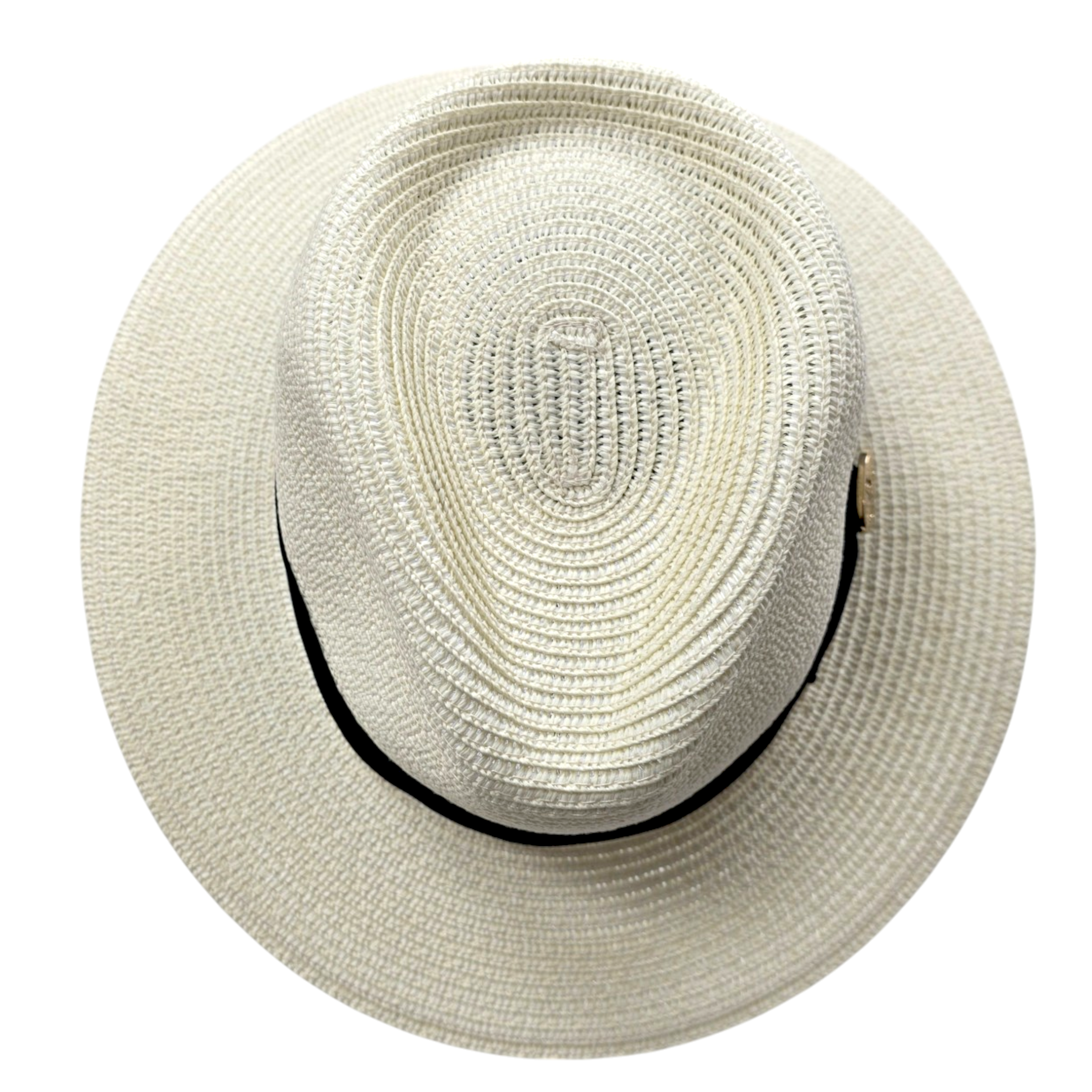 Bullantic Maz Straw Fedora Hat With Band