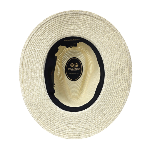 Bullantic Straw Fedora Hat With Band