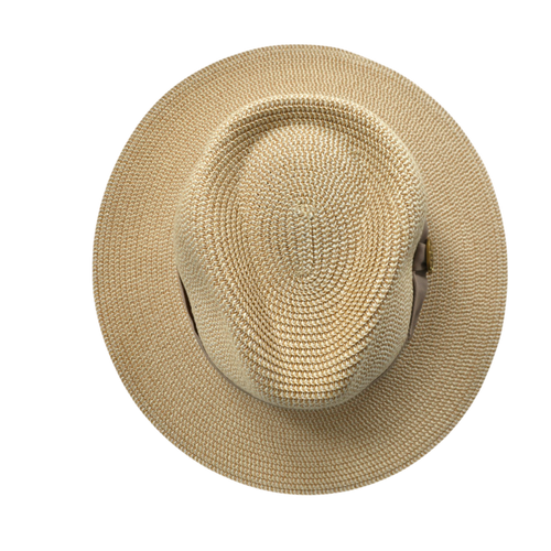 Summer Straw Fedora Hat