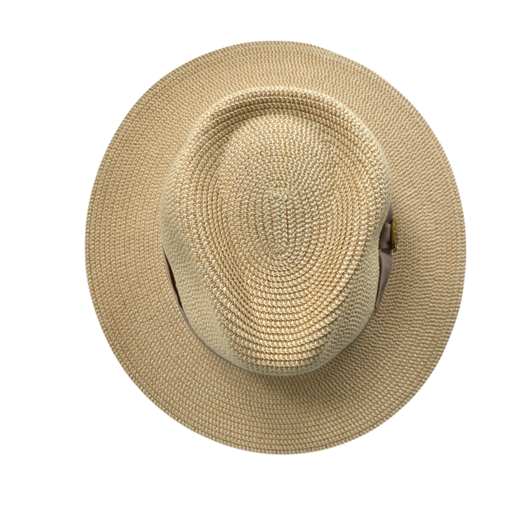 Summer Straw Fedora Hat