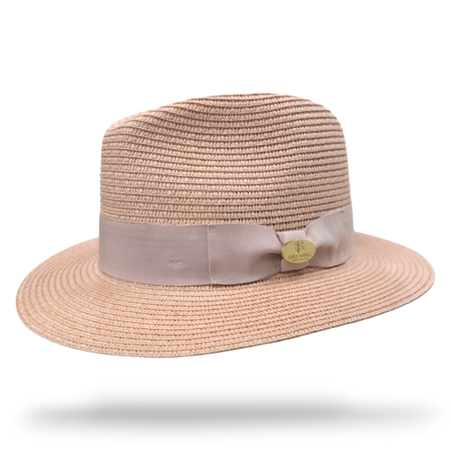 Bullantic Summer Paper Straw Fedora Hat