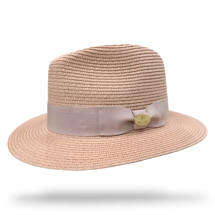 Bullantic Summer Paper Straw Fedora Hat