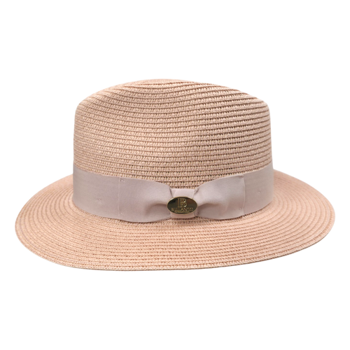Bullantic Summer Paper Straw Fedora Hat