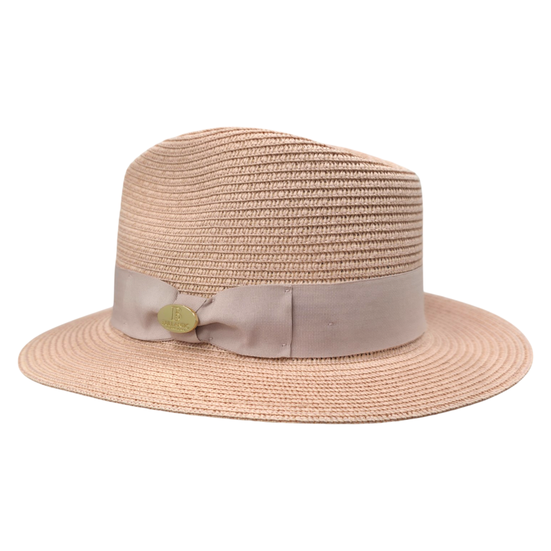Bullantic Summer Paper Straw Fedora Hat
