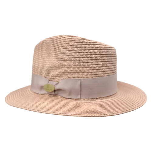 Bullantic Summer Paper Straw Fedora Hat