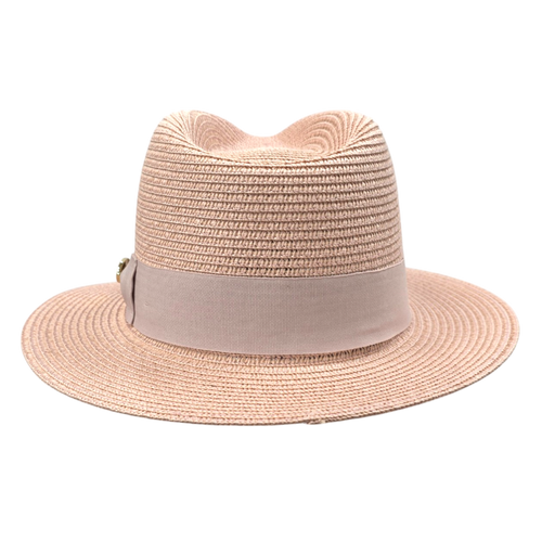Bullantic Summer Paper Straw Fedora Hat