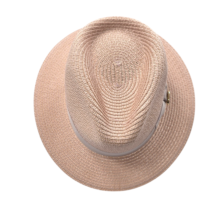 Bullantic Summer Paper Straw Fedora Hat