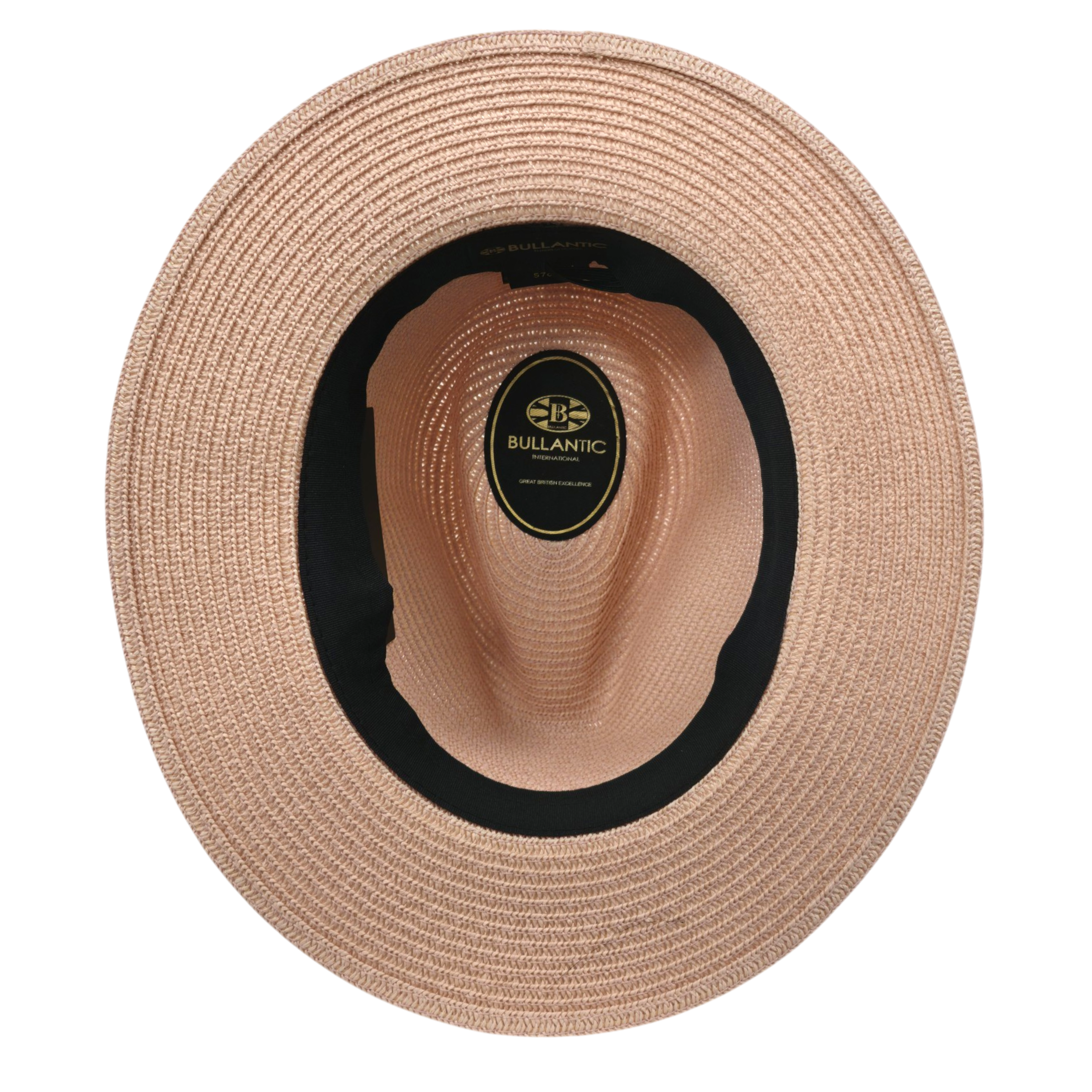 Bullantic Summer Paper Straw Fedora Hat