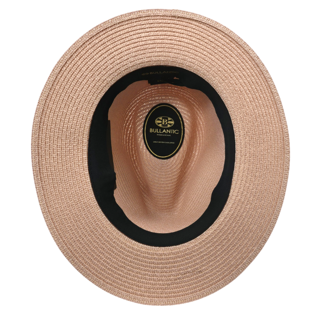 Bullantic Summer Paper Straw Fedora Hat