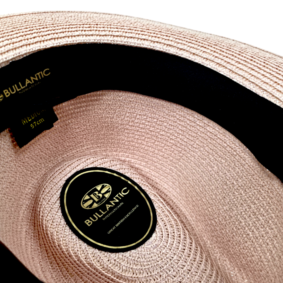 Bullantic Summer Paper Straw Fedora Hat