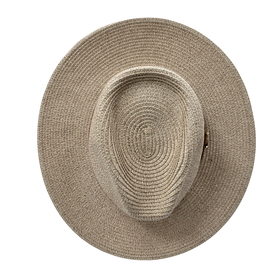 Summer Fedora Designed Wide Brim & Low Crown - Stone