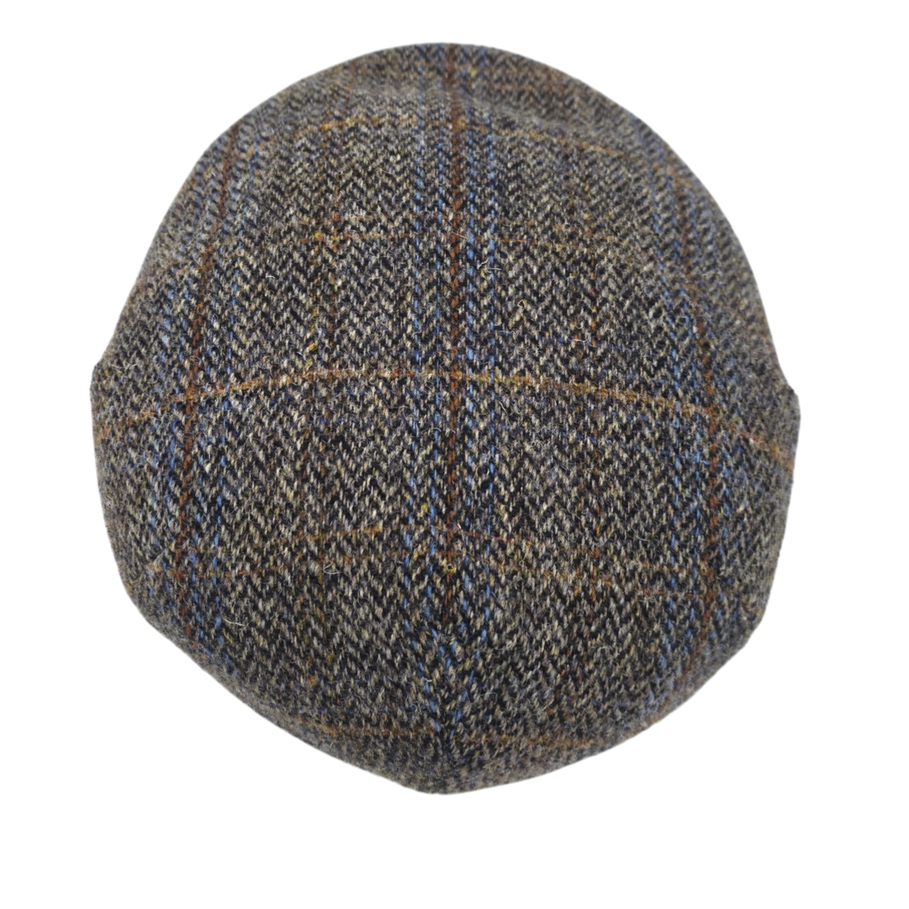 Harris Tweed Wool Flat Cap