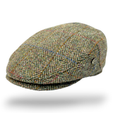Harris Tweed Wool Flat Cap