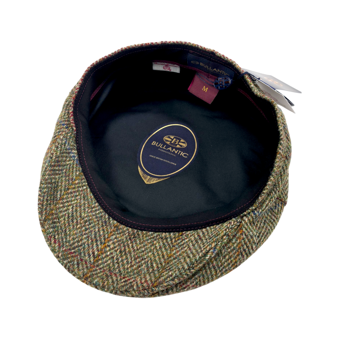 Harris Tweed Wool Flat Cap