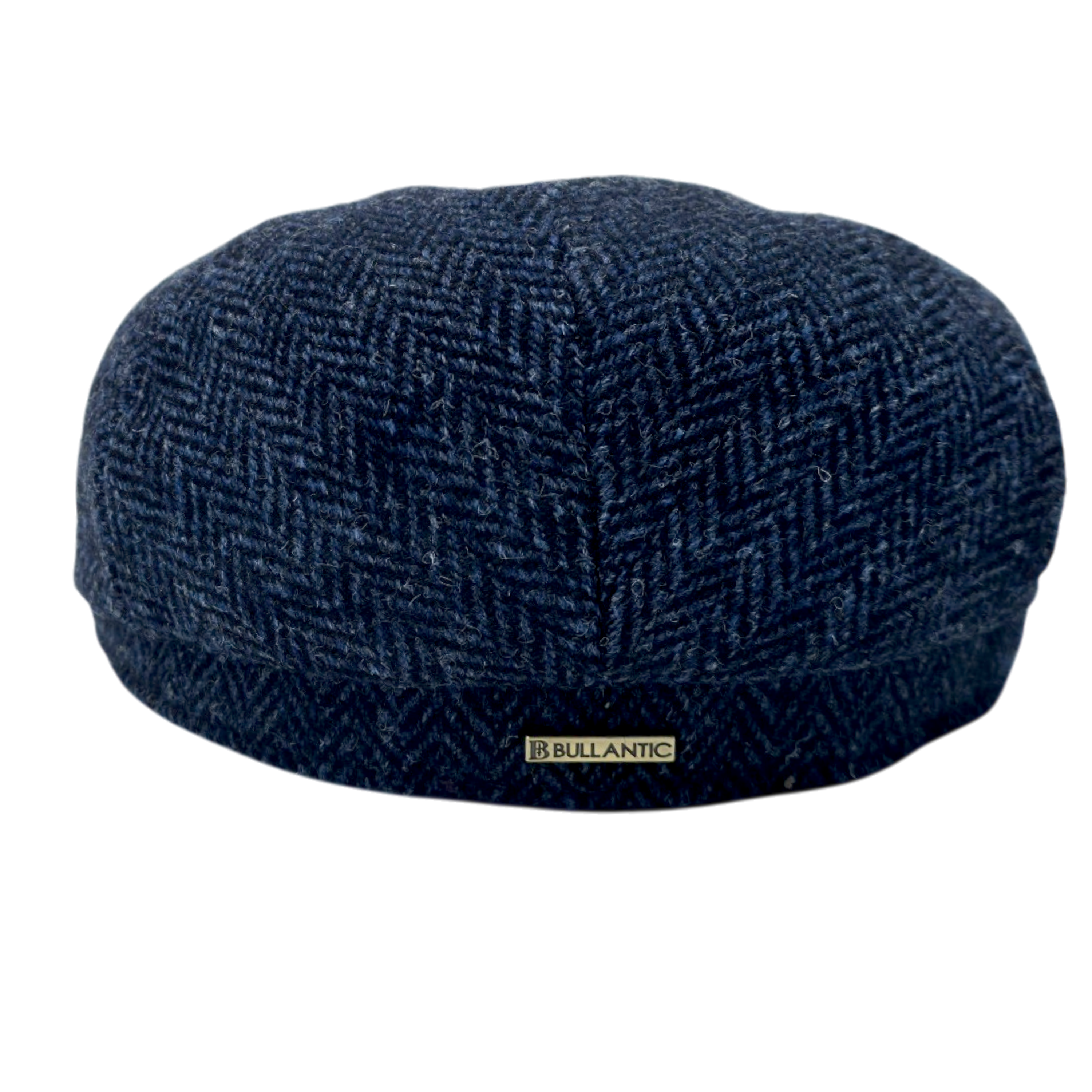 Harris Herringbone Wool Flat Cap