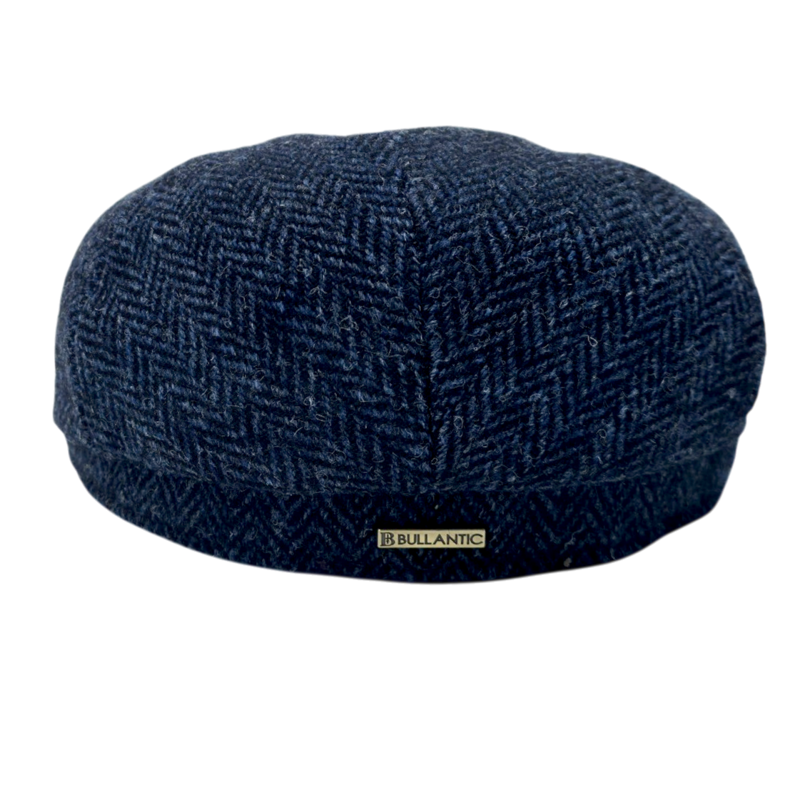 Gladwin Bond Harris Herringbone Wool Flat Cap