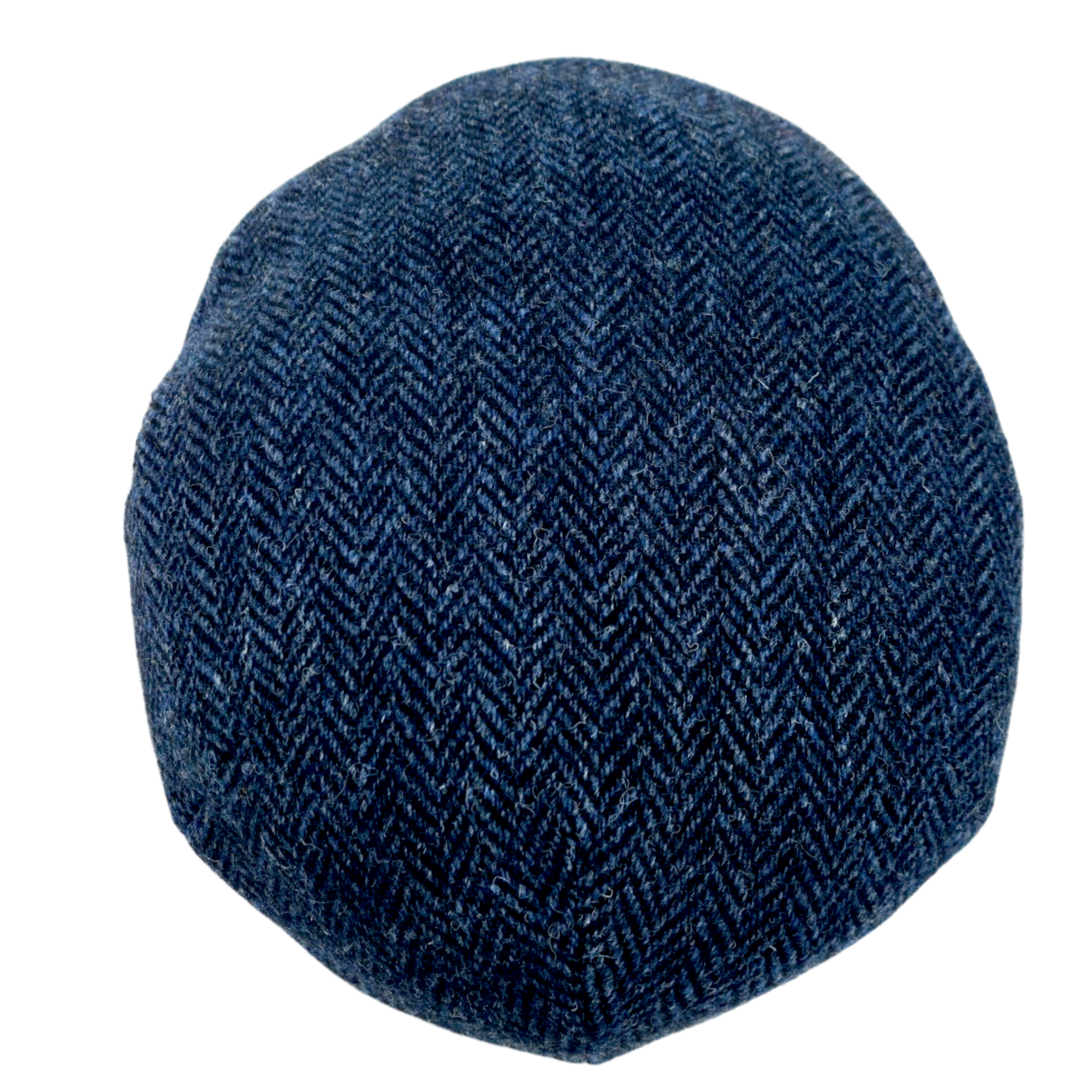 Gladwin Bond Harris Herringbone Wool Flat Cap