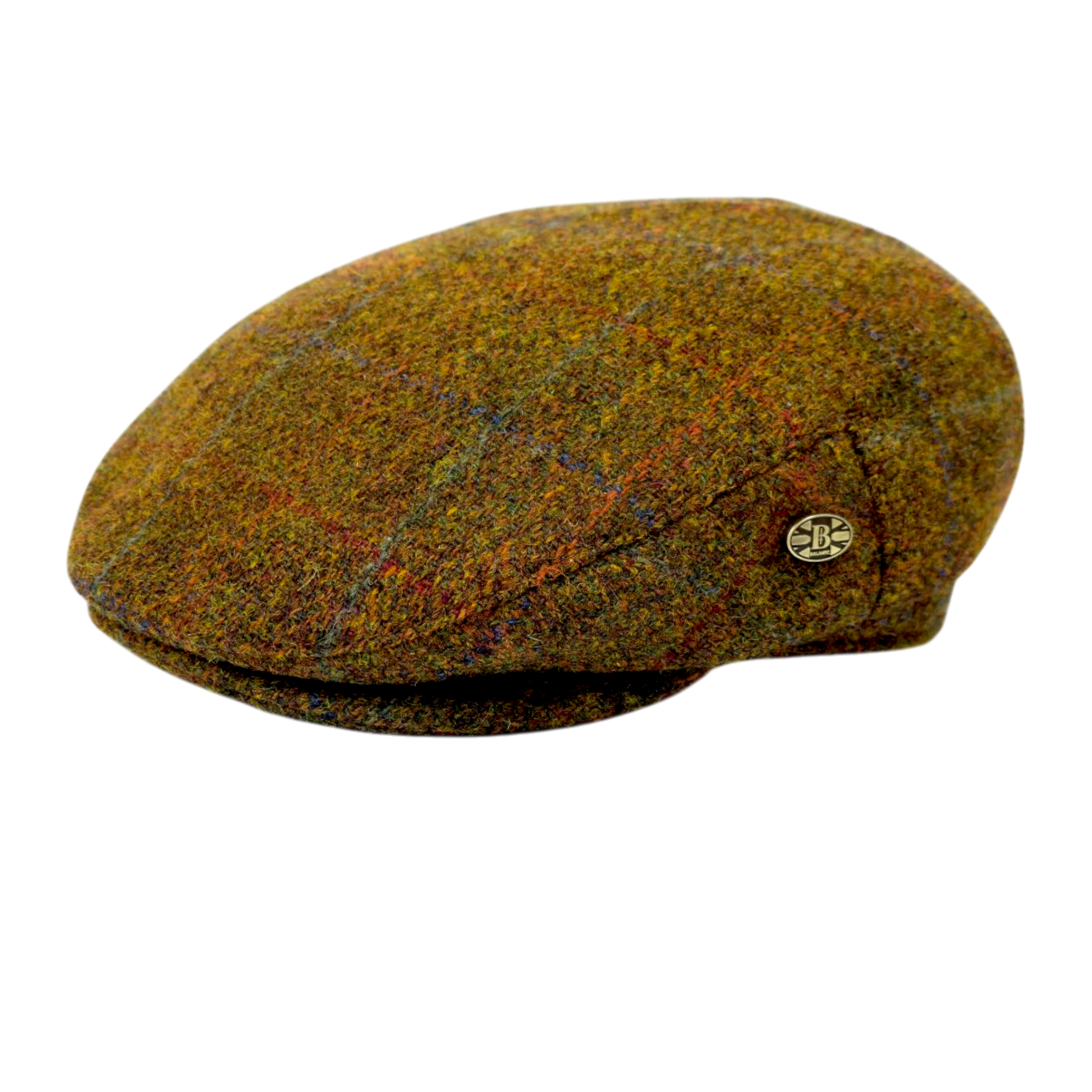 Harris Tweed Wool Flat Cap