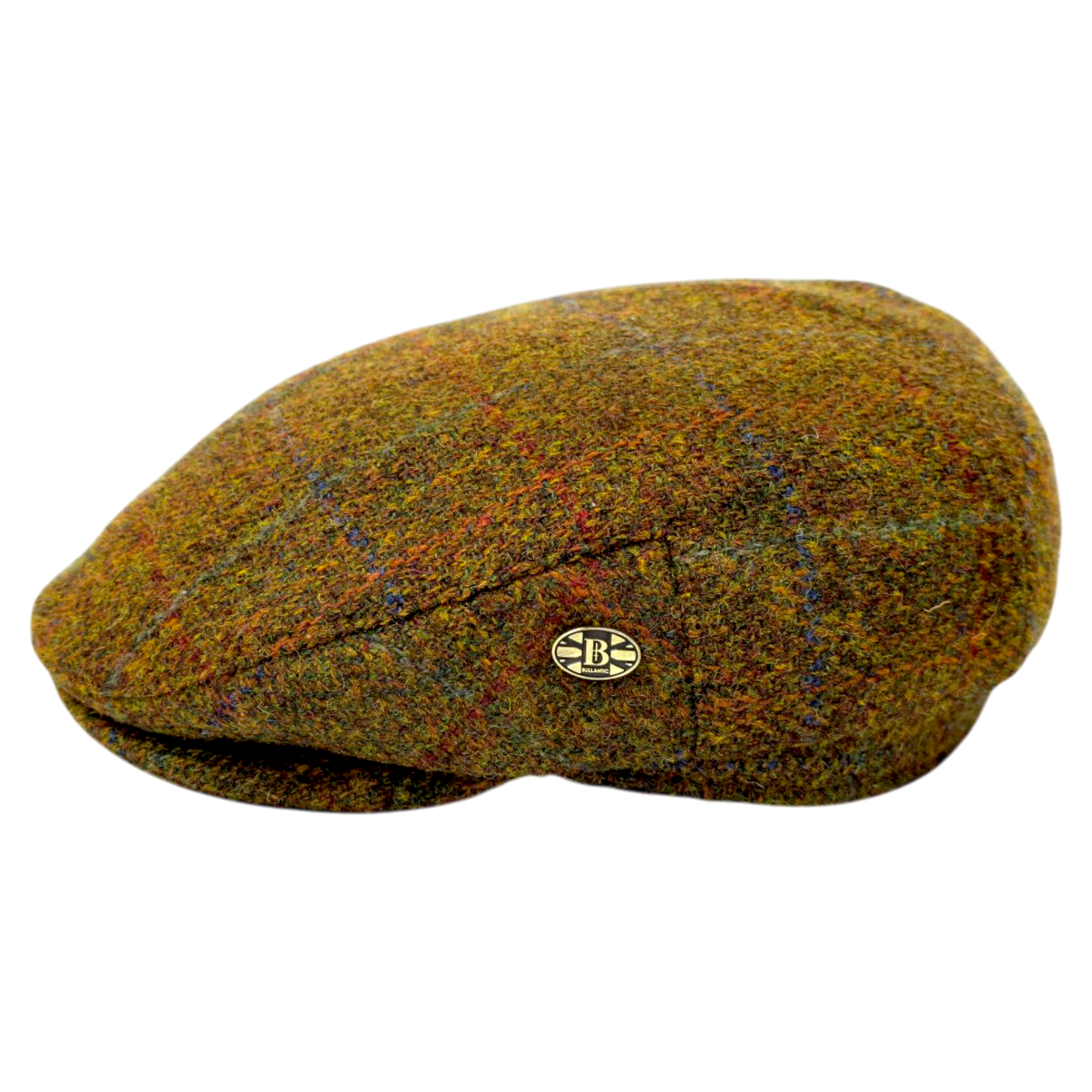 Harris Tweed Wool Flat Cap