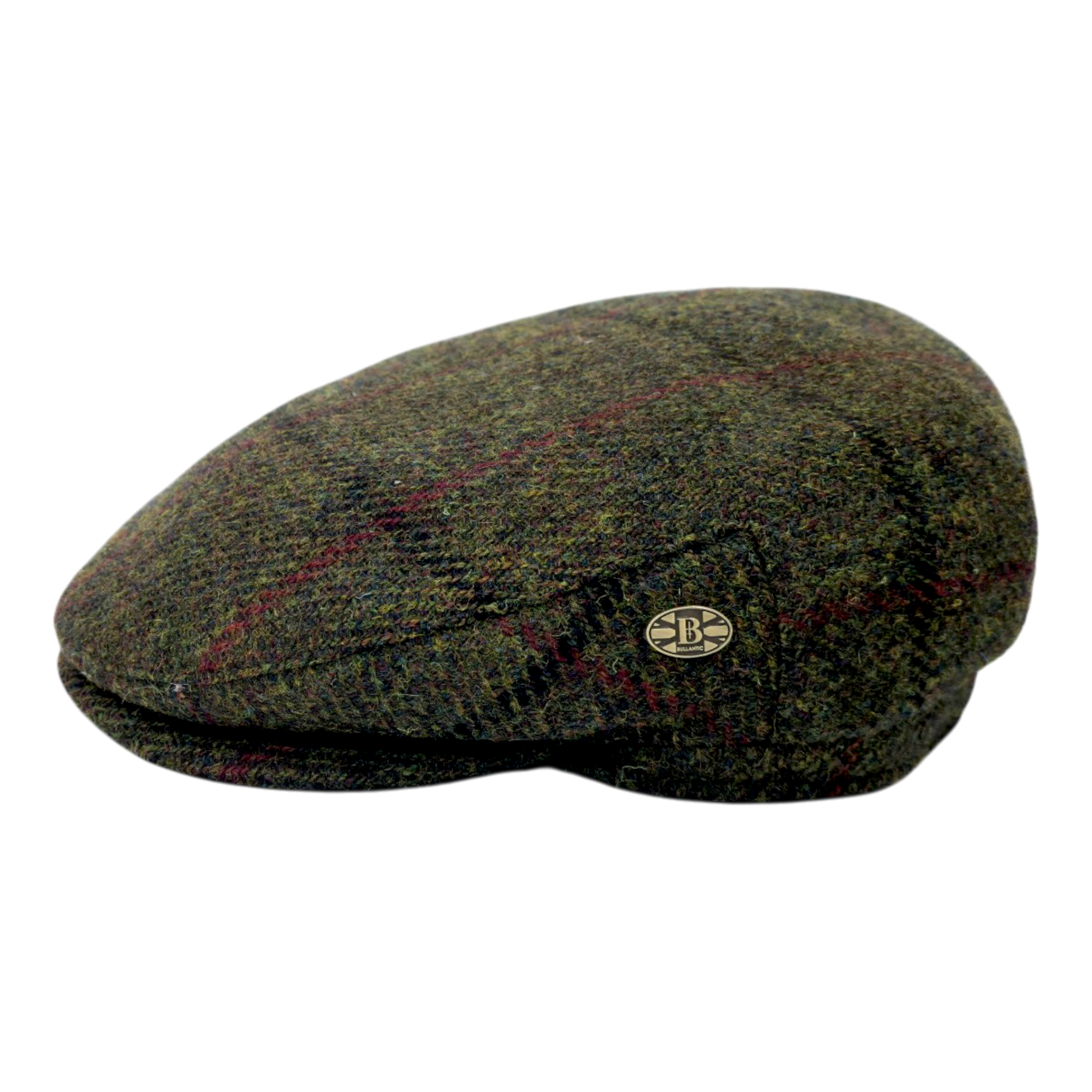 Harris Tweed Wool Flat Cap