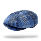 Harris Tweed Wool Newsboy Cap