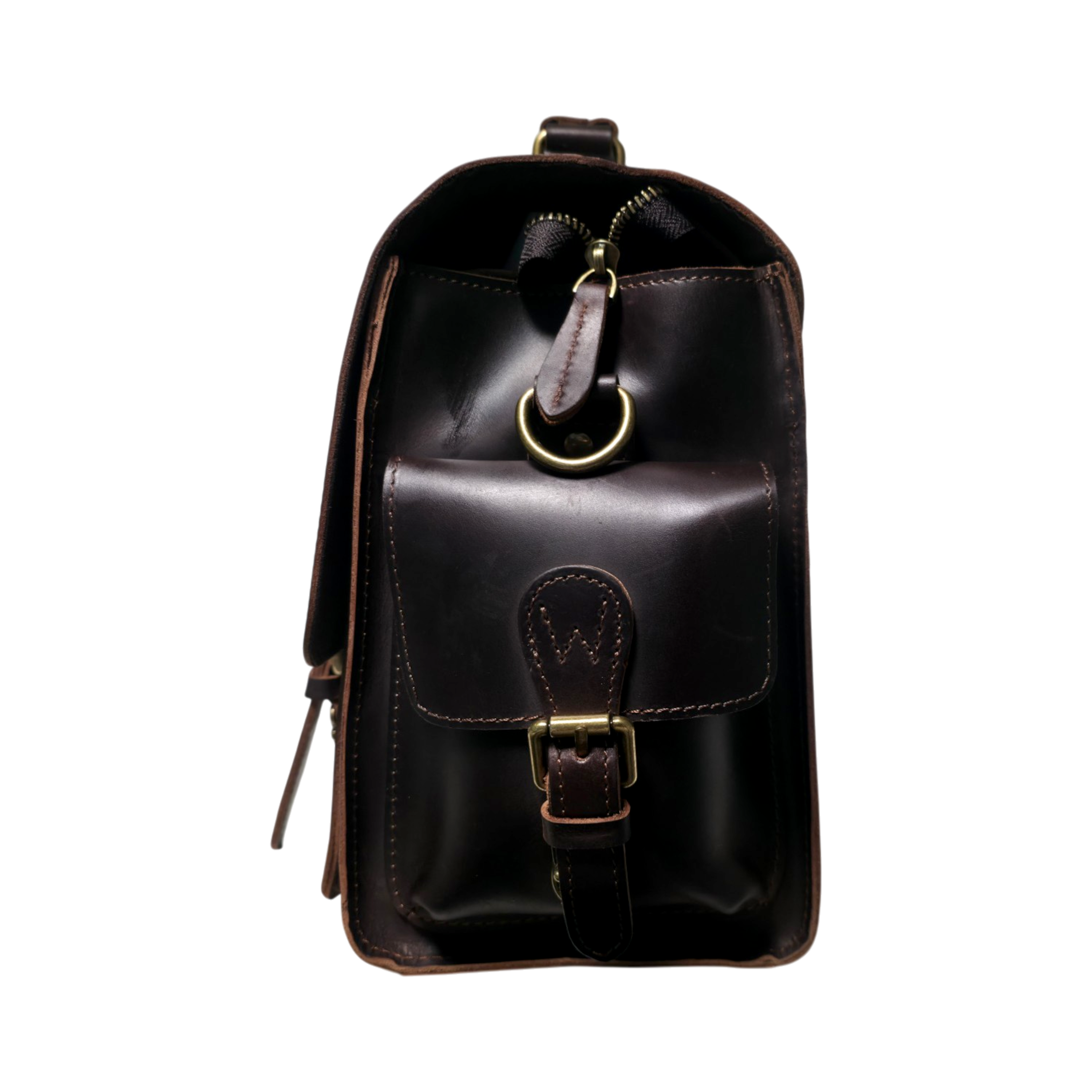 Bullantic Artisan Satchel — Men's Vintage Crazy Horse Leather Briefcase