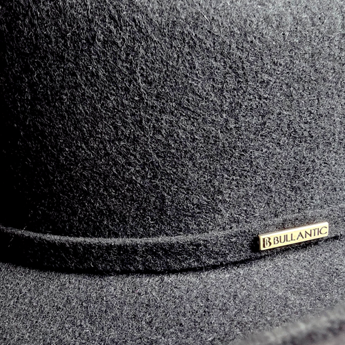 Western Classic Cattleman Stiff Wool Cowboy Hat Black