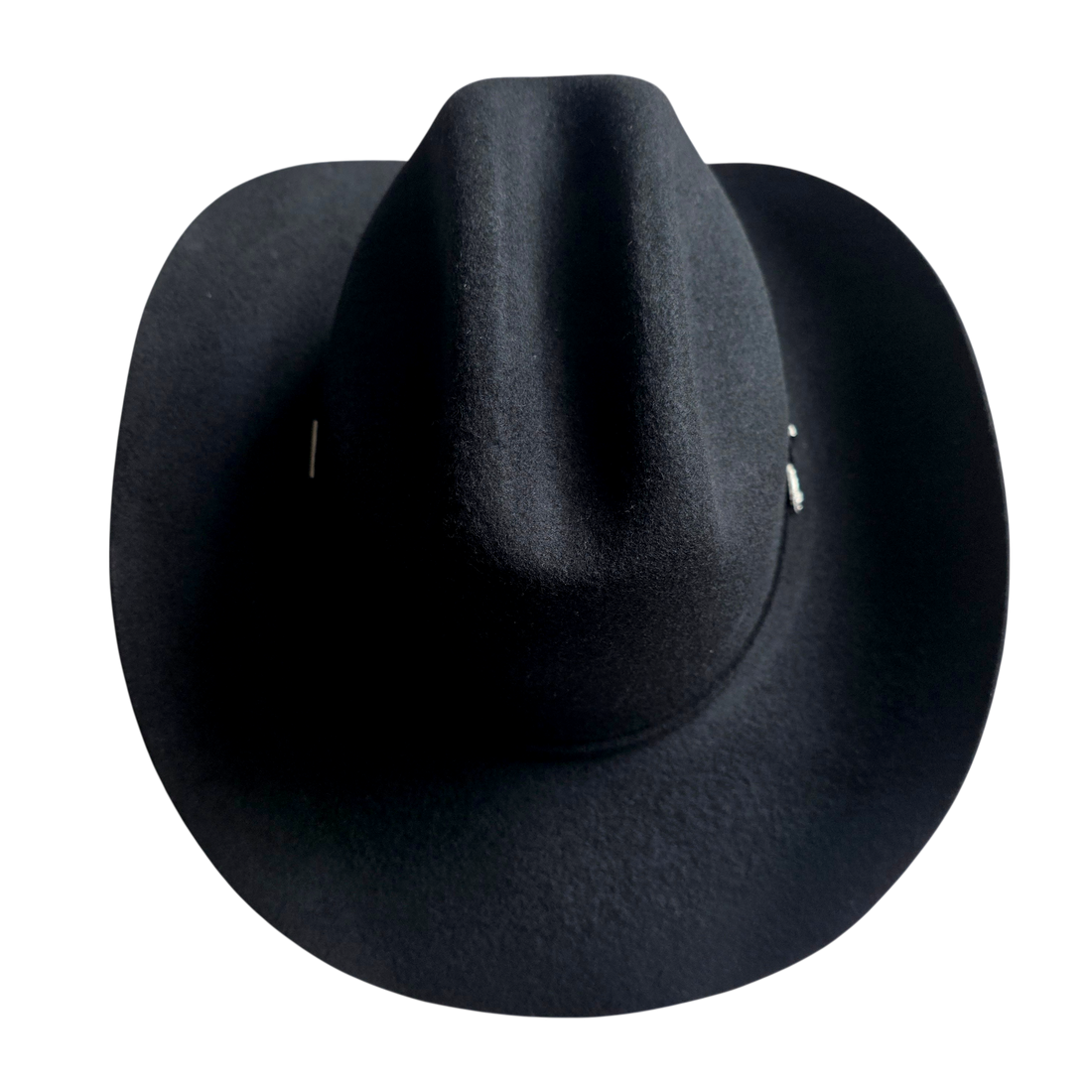 Western Classic Cattleman Stiff Wool Cowboy Hat Black