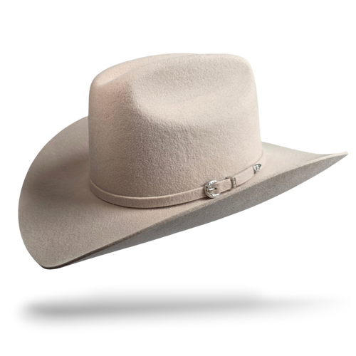 Western Classic Cattleman Stiff Wool Cowboy Hat Black