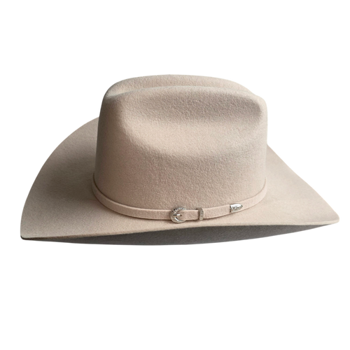 Western Classic Cattleman Stiff Wool Cowboy Hat Black