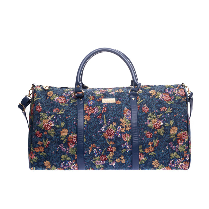 V&A Licensed Flower Meadow Blue - Big Holdall