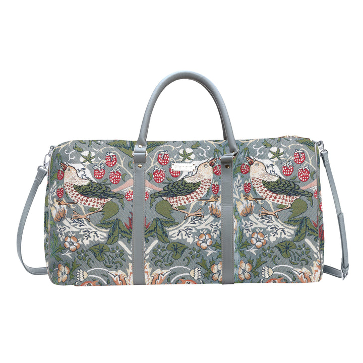 V&A Licensed Strawberry Thief Grey - Big Holdall