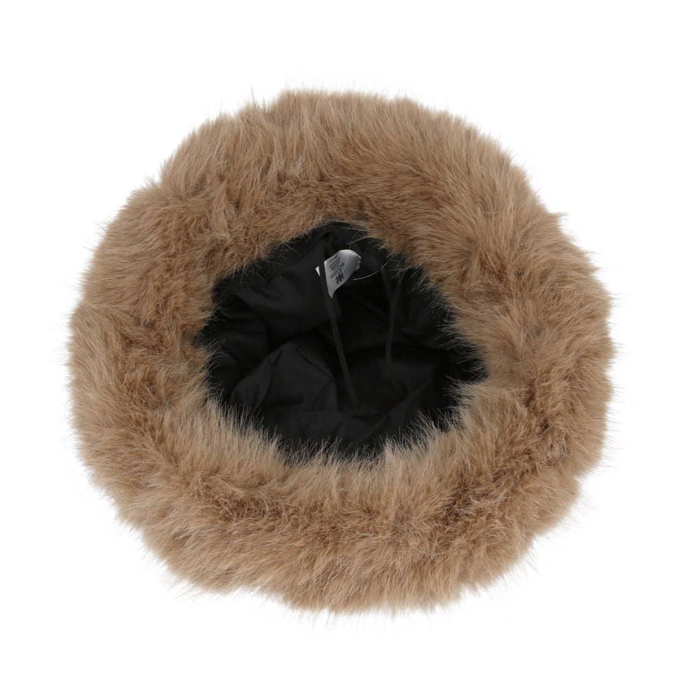 Fluffy Soft Faux Fur Bucket Hat