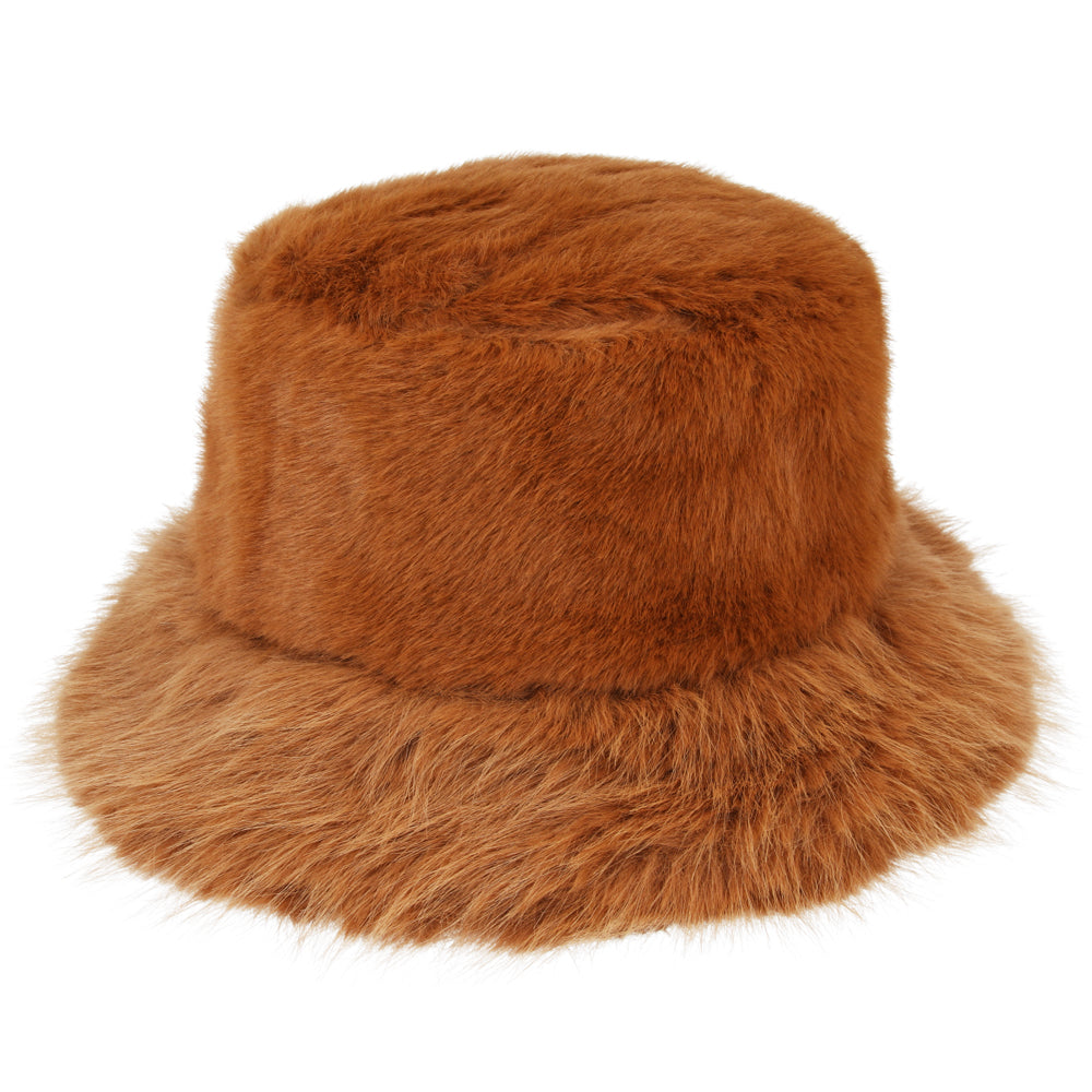 Fluffy Soft Faux Fur Bucket Hat