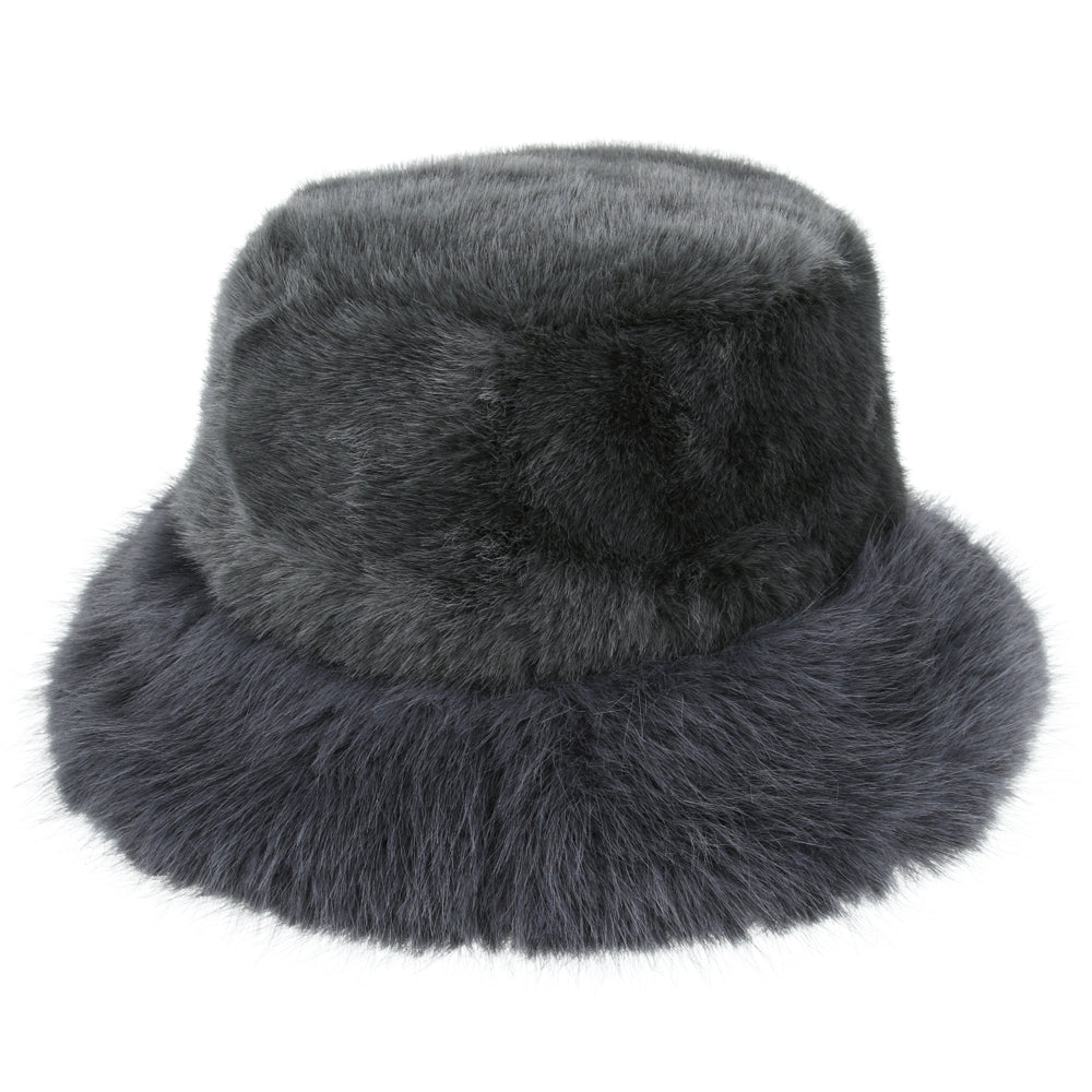 Fluffy Soft Faux Fur Bucket Hat