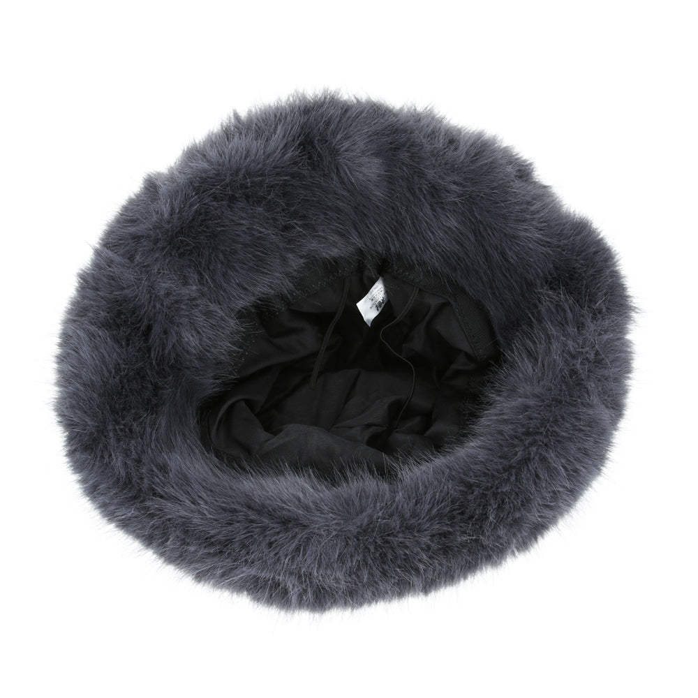 Fluffy Soft Faux Fur Bucket Hat